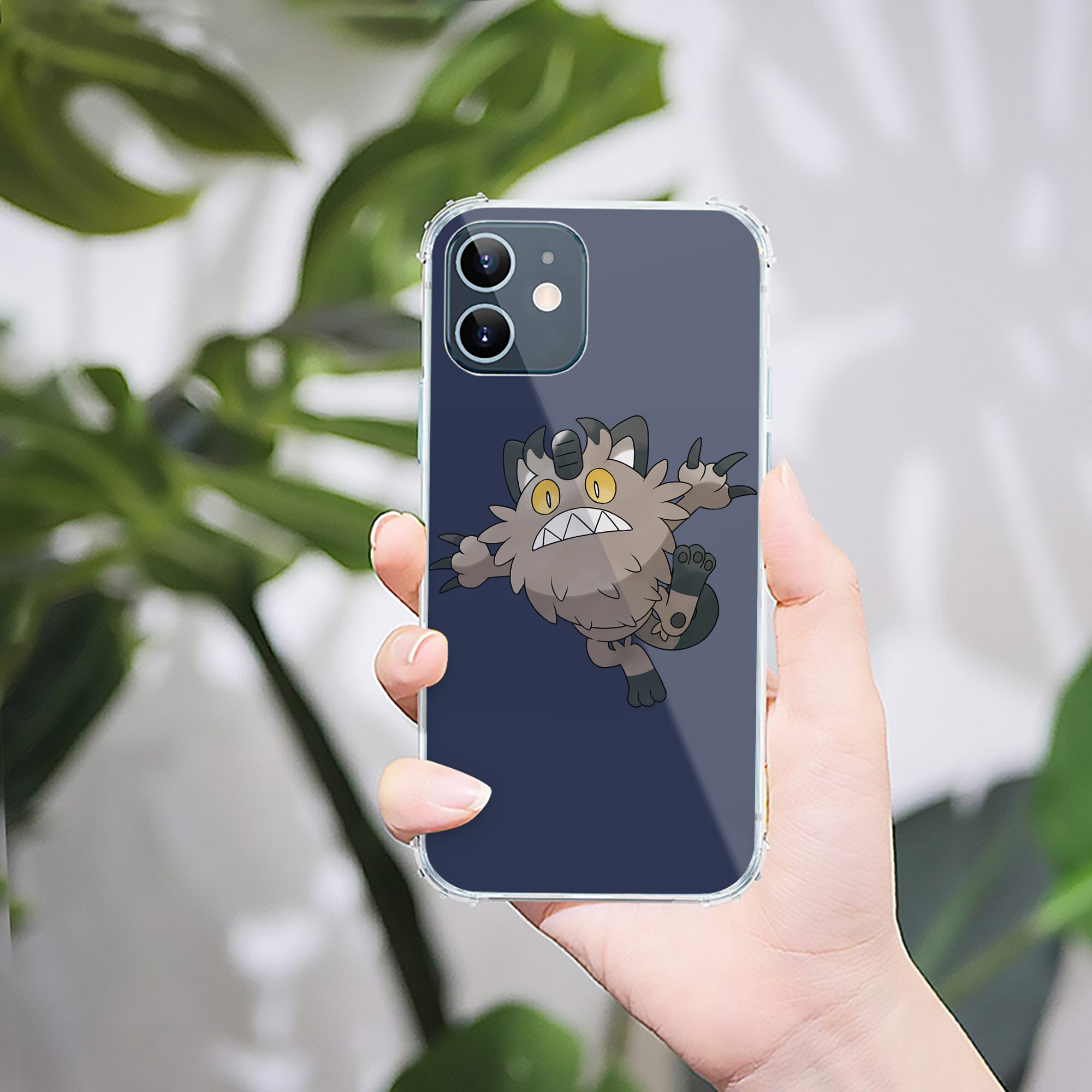 （画像用） ポケットモンスター Pokémon 【iPhone 12シリーズ対応】透明スマホケース（クリアソフトケース）